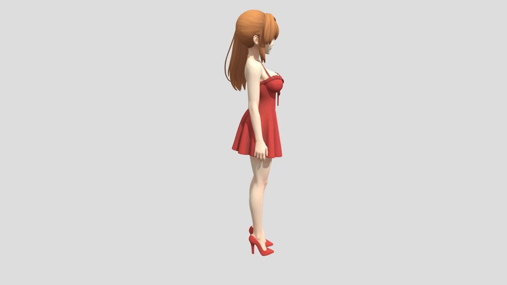 Red Dress Girl