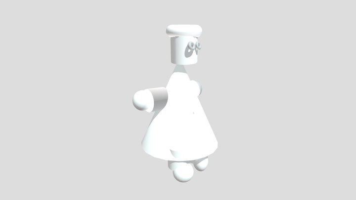 Mr Robot 3D Model