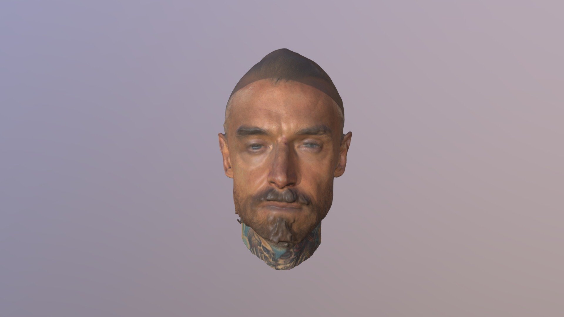 Albert 3D Scan Of Head