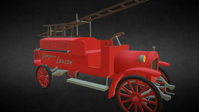 Camion Garford 3D Model