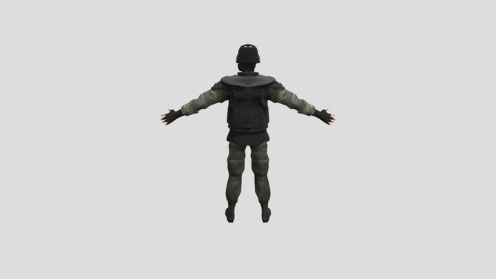 chaos insurgency scp 3D Model