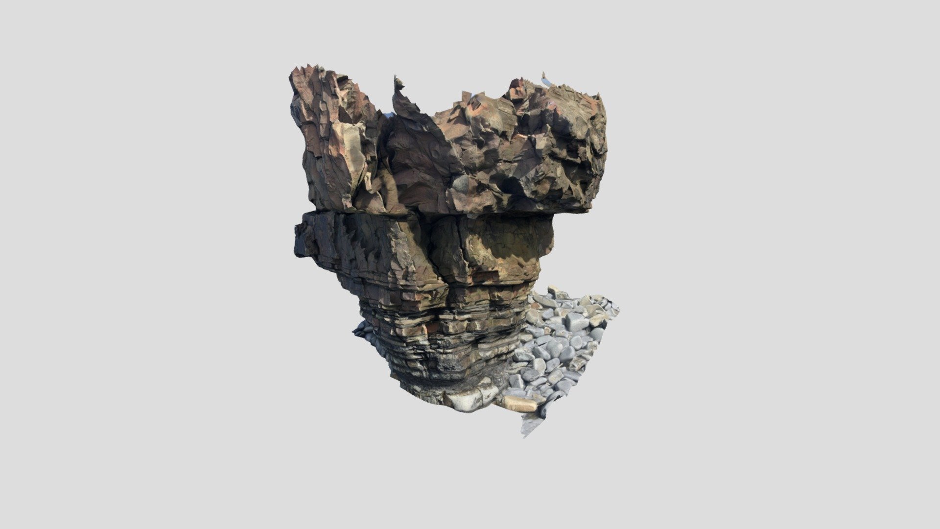 Submarine lobe, Bridges of Ross