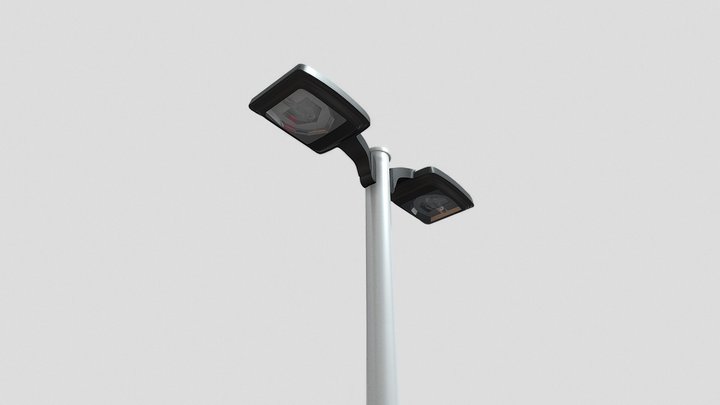 Greenfield Wisconsin Streetlight 3D Model