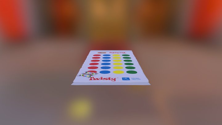worn twisty game 3D Model