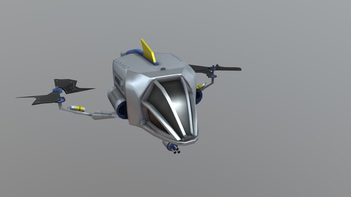 Boss Copter 3D Model