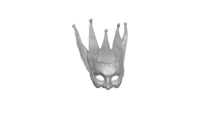 Carnival Mask 3D Model