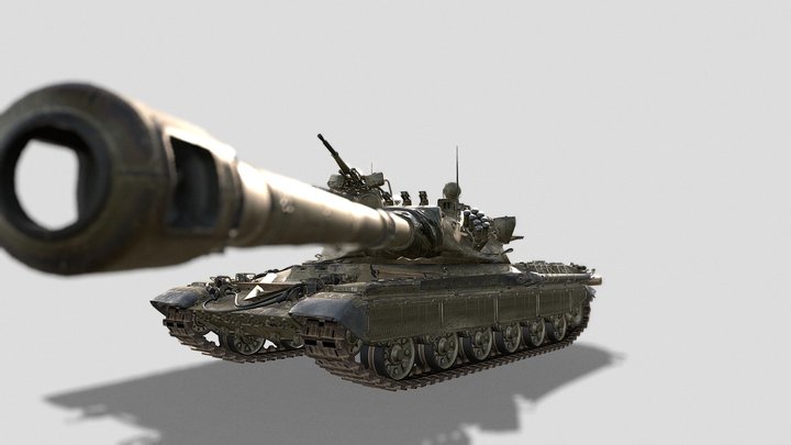 Polish tank 3D Model