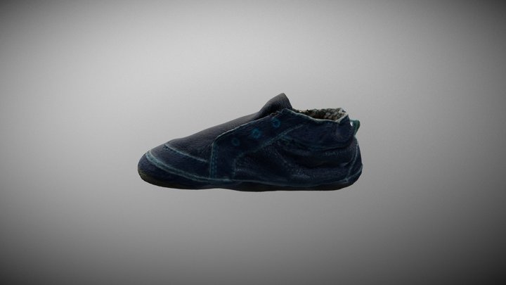 Baby Ralph's Shoes 3D Model