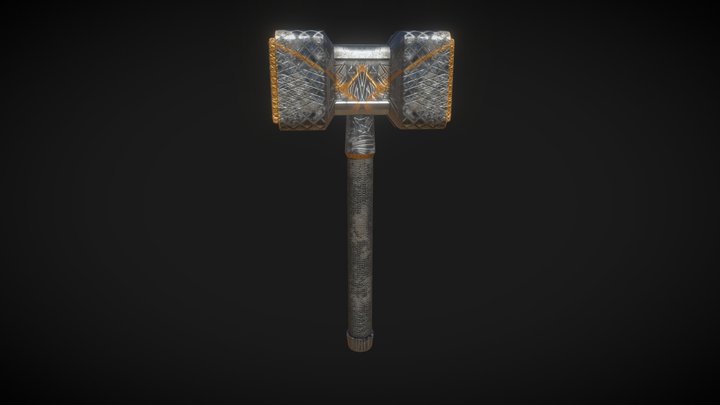 Ancient Hammer of Angus McFife 3D Model