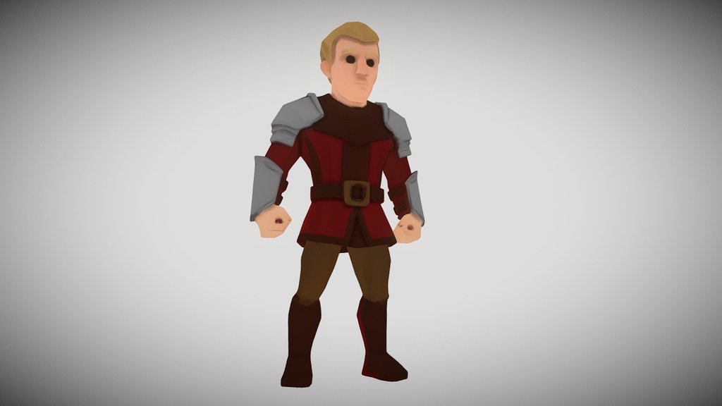 Base Soldier Medieval Lowpoly
