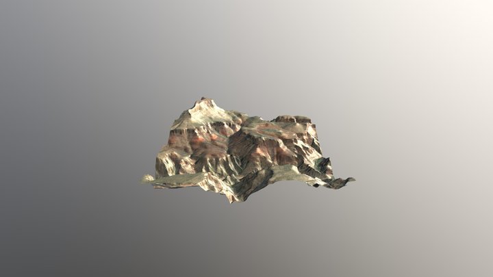 Grand Canyon Test 3D Model