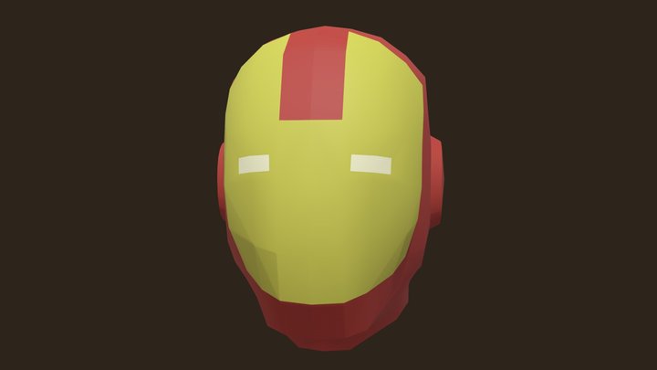 IronMan_mask 3D Model
