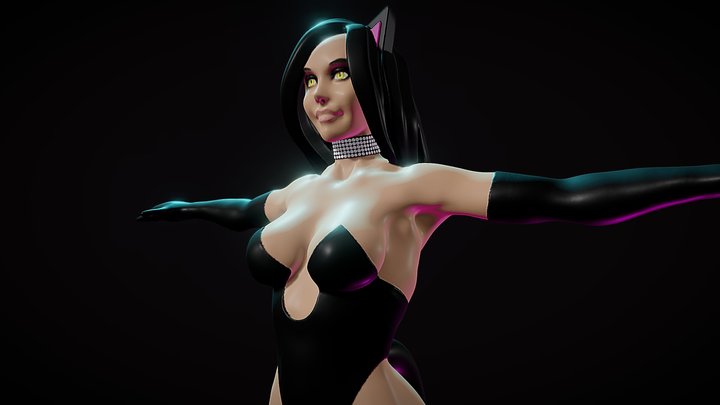 cat 3D Model