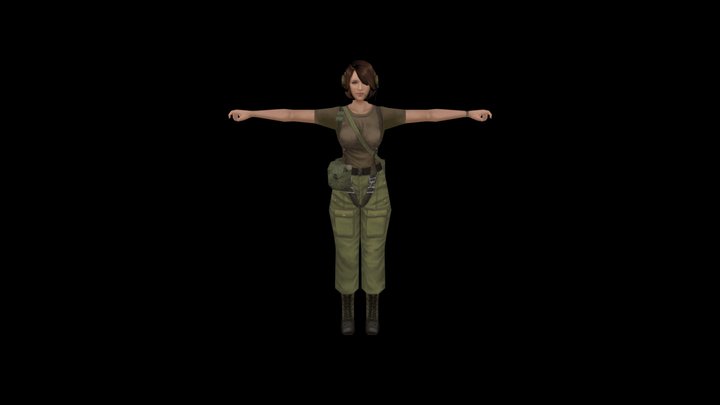 PSP MGS Portable Ops Para- Medic – Modello 3D gratuito STL