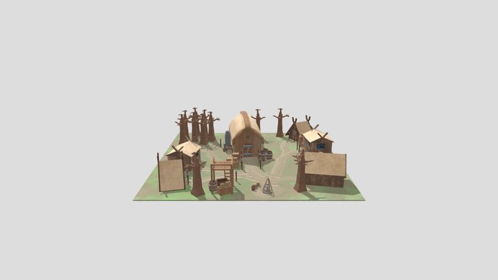 Fortnite environment assignment 3D Model
