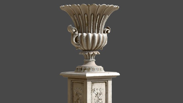 Fancy Vase 3D Model