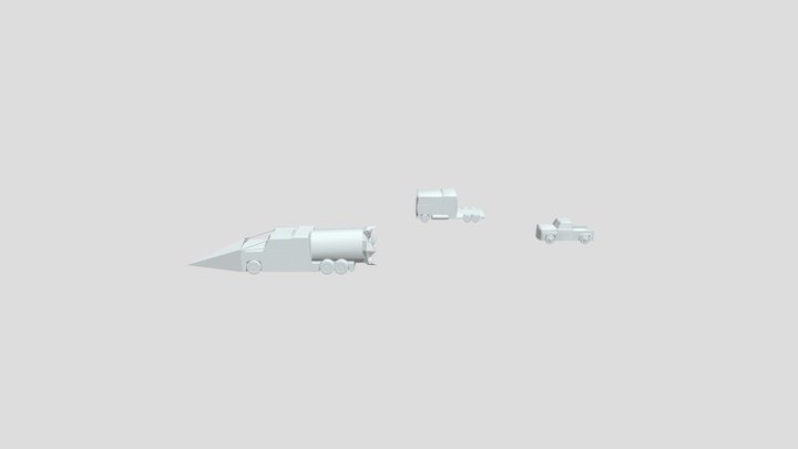 Trucks 3D Model