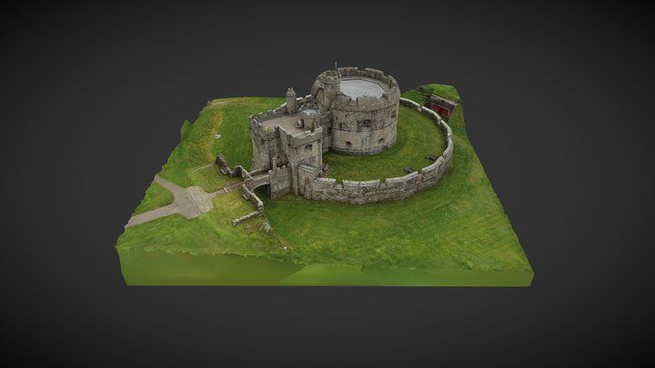 Pendennis Castle - Tudor Keep 3D Model