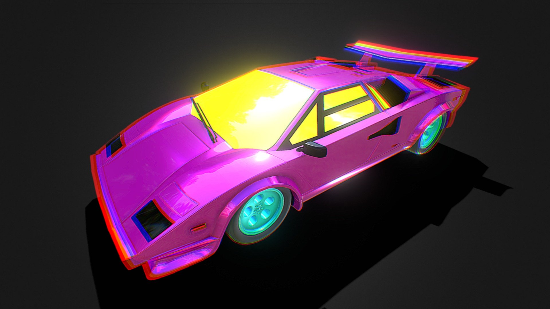 Countach - 3D model by UTF2005 [b709c79] - Sketchfab