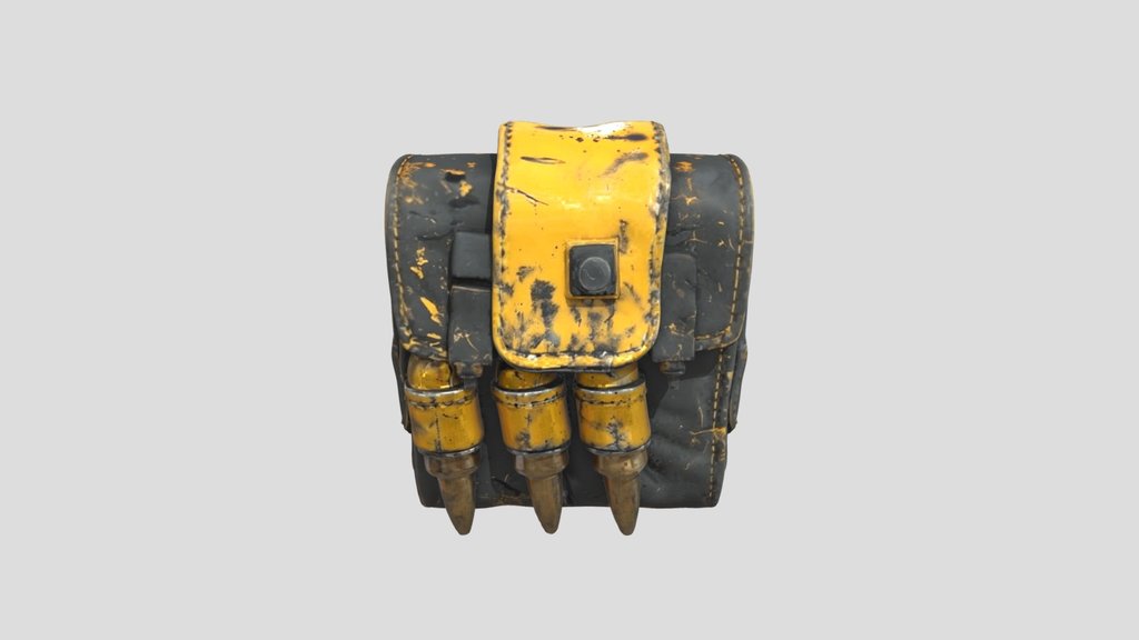 Futuristic Cyberpunk  Ammo Pouch