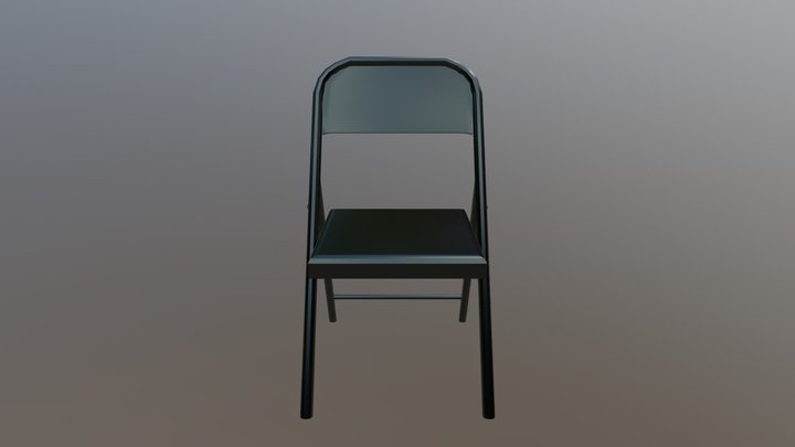 Wrestling Chair 3D Model