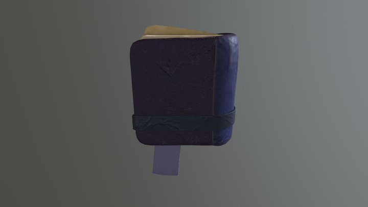 Book 3D Model