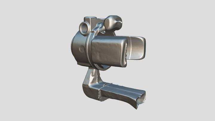 Aluminium öntvény 1 3D Model