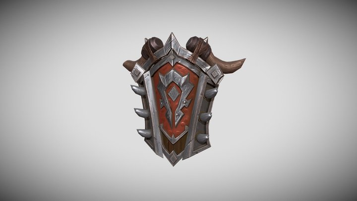 Fantasy Shield 3D Model