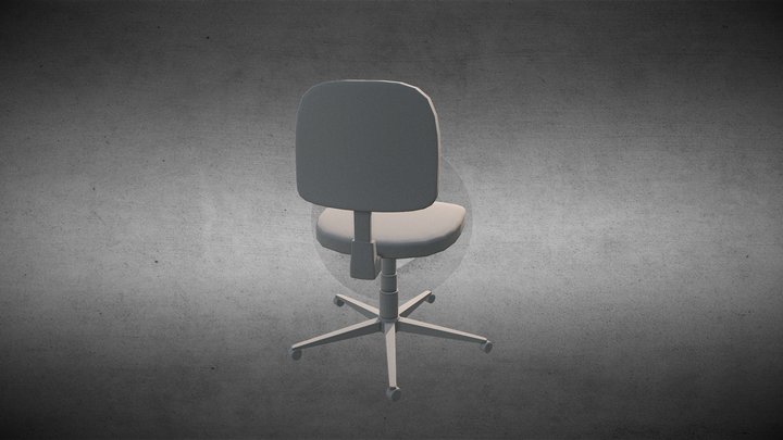 Silla escritorio 3D Model