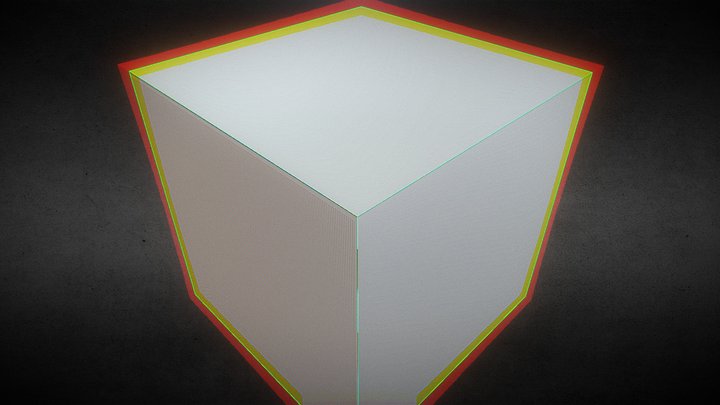 Cube Spin 3D Model