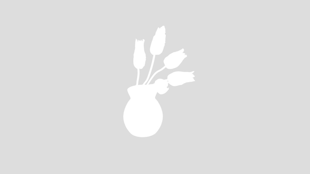 Vase With Red Tulips