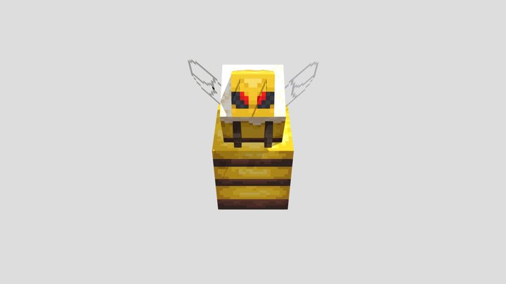 Queen Bee 3D Model