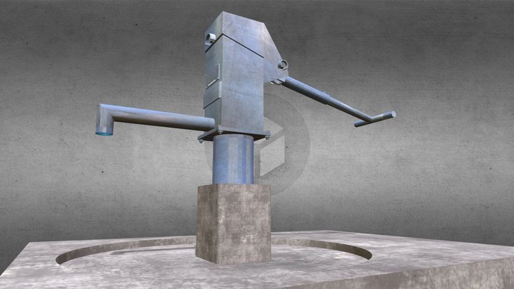 Water Pump 3D Model