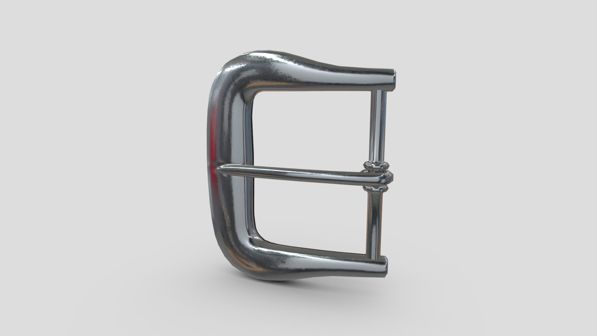 3D model Buckle 4 - This is a 3D model of the Buckle 4. The 3D model is about a glass with a handle.