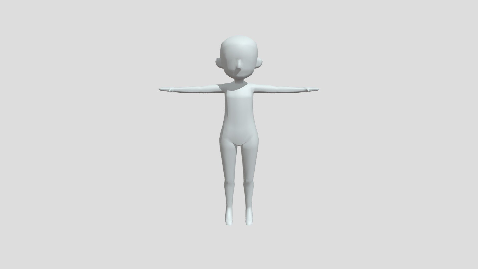 Stylized Anime Character - Kid - Download Free 3D model by Victor ...