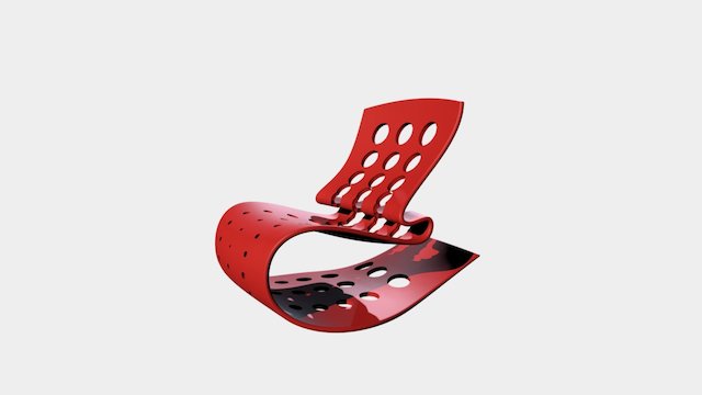 GH Chair 3 3D Model