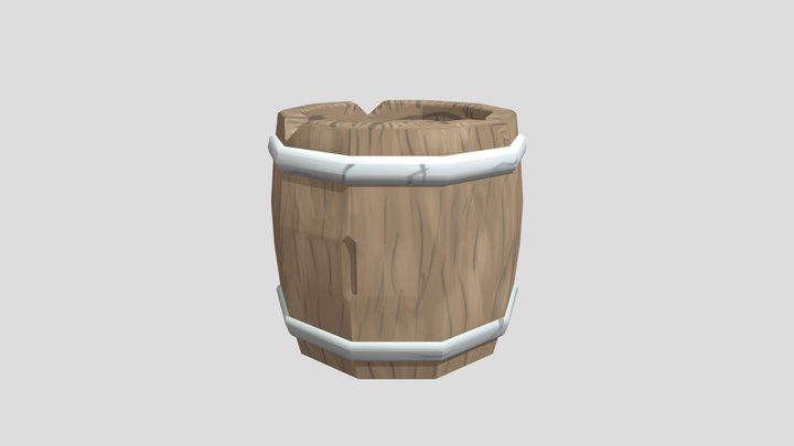 Barrel Challenge Model 3D Model