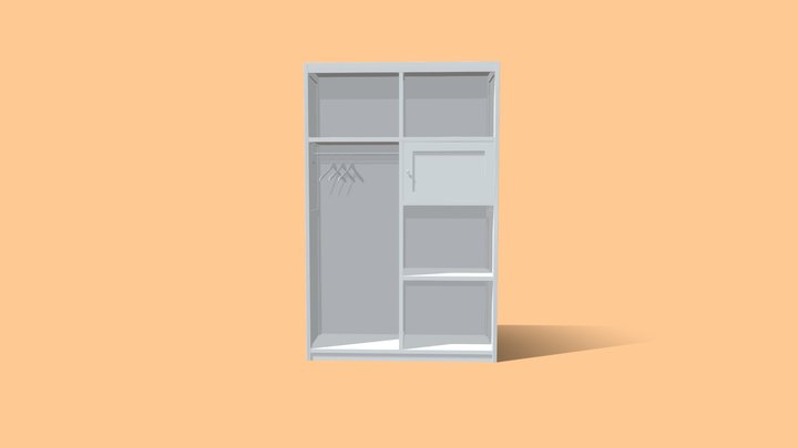 Wardrobe_01 3D Model