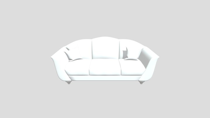 Italian Sofa 3D Model