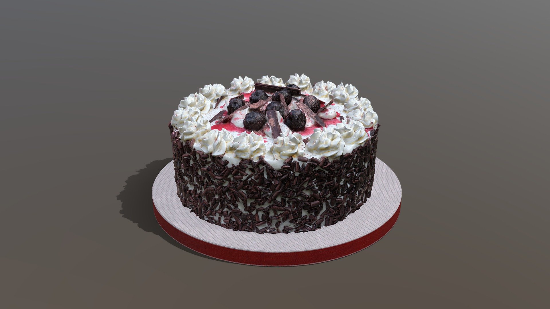 Black Forest cake, red berries HD Wallpapers | Others | Desktop Wallpaper  Preview | HDWALL365.com