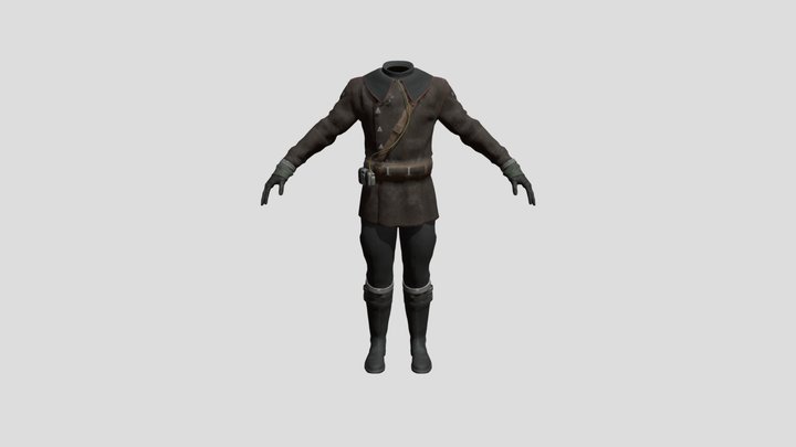 space outfit 3D Model