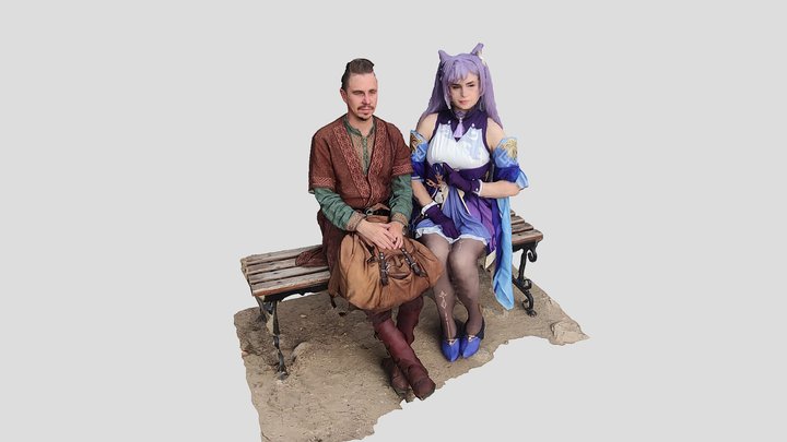 Cosplay universes 3D Model