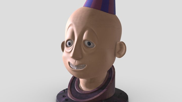 Puppet's Head 3D Model