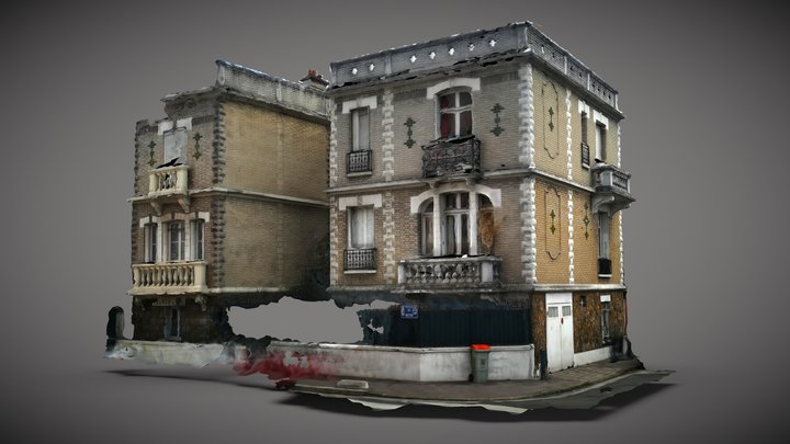 Small Suburb Buildings – Modelo 3D gratuito STL