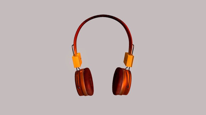 Headphones 2 3D Model
