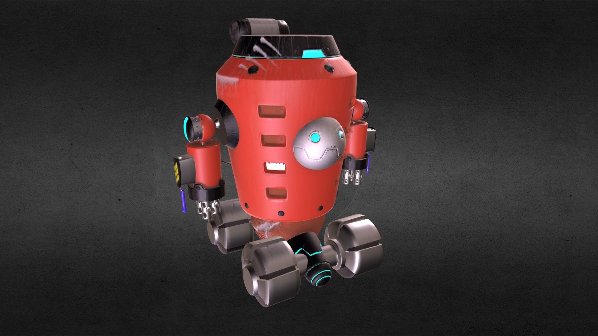 robot bibo (2.0v) - 3D model by FAISAL AIYACH (@Faisalaiyach) [b712236 ...