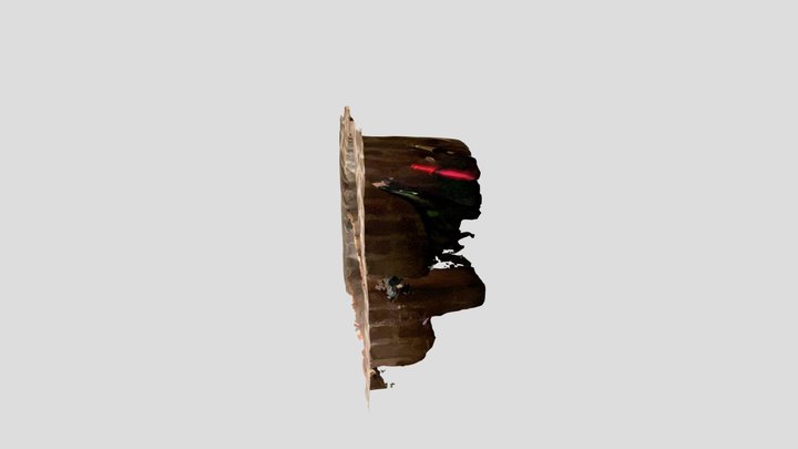Brick wine cellar 3D Model