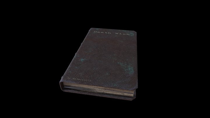 Death Book 3D Model