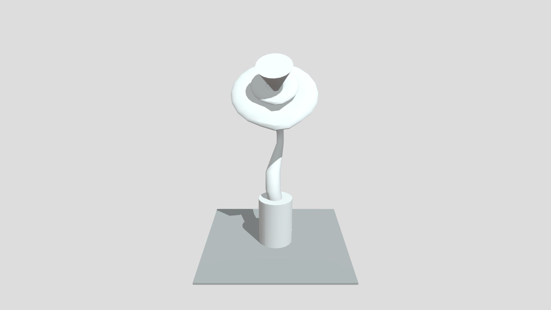 DIG4780 Week 1 Abstract Sculpture — Sketchfab embed 3D viewer