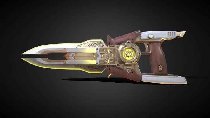 Apex Legends Heirlooms Artifact Rhodium Katar – Free 3D Model STL